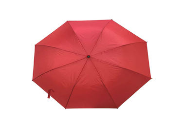 Payung Lipat Merah Tahan Angin 27 Inch Kuat Kokoh Untuk Cuaca Berangin